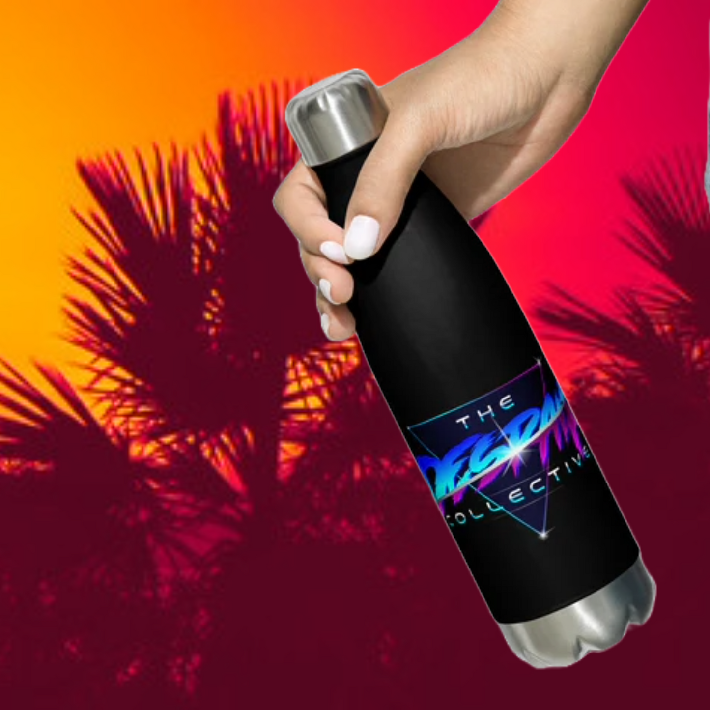 Stainless steel water bottle